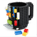 350ml Milk Mug Water Cup Drinkware DIY Build-on Brick Mug Building Blocks Travel Mug coffee cup